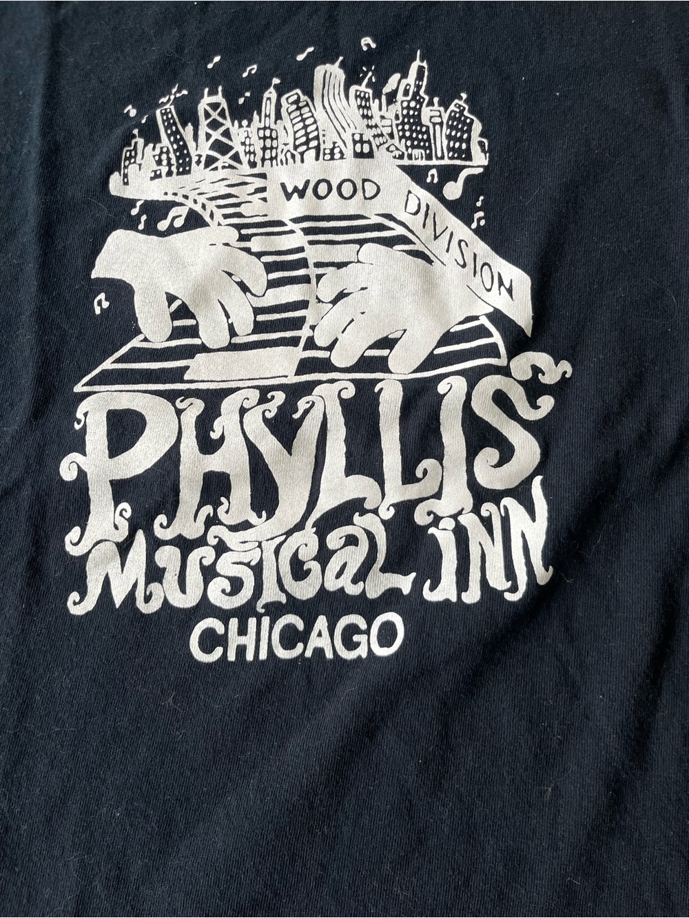 Phyllis Musical Inn Rick Club Black Tee